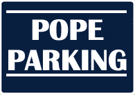 pope parking